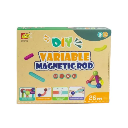 لعبة ذكاء تعليمية مغناطيسية 26 قطعة